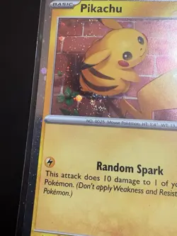 Pokemon Tcg Pikachu 051/162 2026 Pokemon Day Stamped Promo BIG Fart Swirl! - Image 1