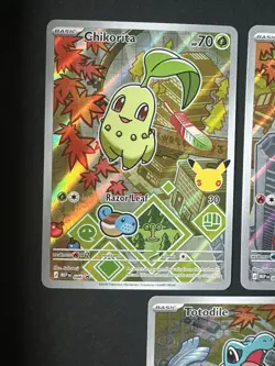Pokemon 1st Partner Illustration Vol 2 Chikorita 046 Cyndaquil 047 Totodile 048 - Image 3
