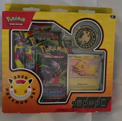 Pokemon TCG Pokemon Day 2026 Collection Pikachu Promo Stamped 3 Packs English - Image 1