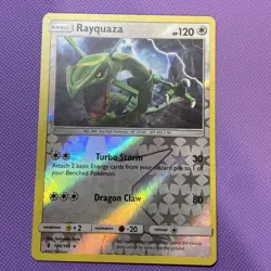 Rayquaza 106/145 SM - Guardians Rising Pokemon - Reverse Holo NM - Image 1