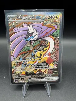 Raging Bolt ex 166/131 Special Illustration Rare Prismatic Evolutions Pokemon NM - Image 1