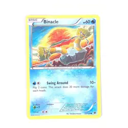 Binacle 22/124 Pokemon XY - Fates Collide Common NM - Image 1