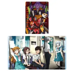 UNION ARENA Playmat & Action Point Cards Set Evangelion - Image 1