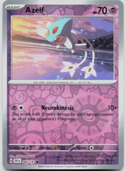 Azelf 080/191 Common Surging Sparks Pokemon Reverse Holo Near Mint - Image 1