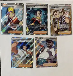 Pokemon TCG Ultra Rare Holo Trainer Lot - Image 1