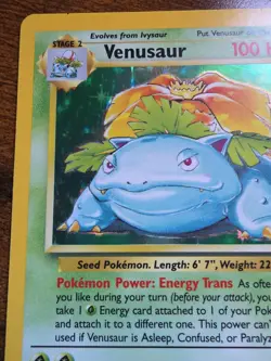 Pokemon TCG Venusaur Base Set 15/102 Holo 1999-2000 Wizards Base Set... - Image 2