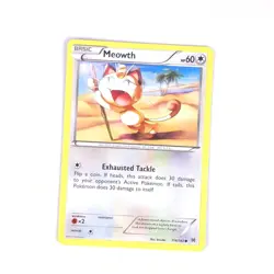 Meowth 114/162 Pokemon XY - BREAKthrough Common NM - Image 1