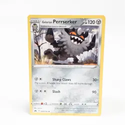 Galarian Perrserker 085/159 Pokemon Crown Zenith Rare NM - Image 1