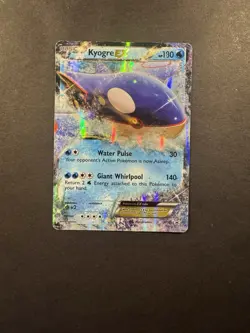 Kyogre EX XY41 Black Star Promo Pokemon 2015 Holo HP - Image 1