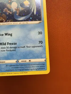 Articuno 036/195 Pokemon TCG Sword & Shield Silver Tempest Rare Cosmos Holo NM - Image 5