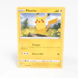 Pikachu 049/203 Pokemon SWSH07: Evolving Skies Common NM - Image 1