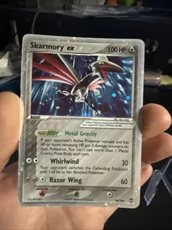 2007 POKEMON EX POWER KEEPERS #98/108 SKARMORY EX (MP) - Image 1