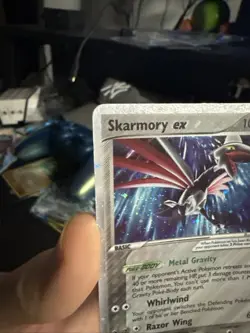 2007 POKEMON EX POWER KEEPERS #98/108 SKARMORY EX (MP) - Image 2