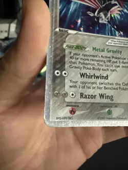 2007 POKEMON EX POWER KEEPERS #98/108 SKARMORY EX (MP) - Image 5