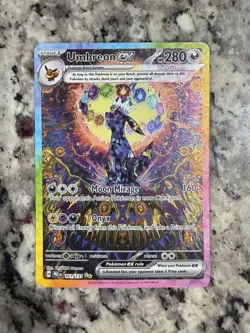 2025 POKEMON PRISMATIC EVOLUTIONS UMBREON EX 161/131! SPECIAL ILLUSTRATIONS RARE - Image 1