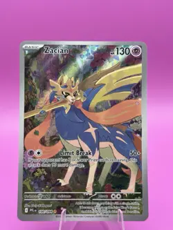 Zacian 100/094 IR NM - Pokemon TCG Phantasmal Flames - Image 1