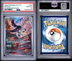 POKEMON MAWILE 2026 EN-ASCENDED HEROES #246 ILLUSTRATION RARE PSA 10 - Image 3