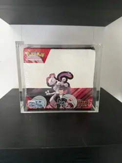 Pokemon TCG Destined Rivals Booster Box SEALED With Acrylic Case - Image 2