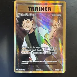 Brock's Grit (Full Art) 107/108 Pokemon XY - Evolutions Holo Ultra Rare - Image 1