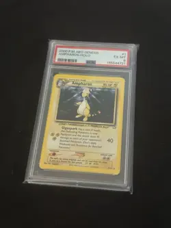 2000 Pokemon Neo Genesis Ampharos Holo #1/111 PSA 6 EX-MT — Vintage Rare - Image 4