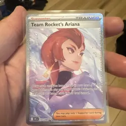 Team Rocket's Ariana 237/182 Sv10: Pokemon Scarlet & Violet Destined Rivals NM - Image 1