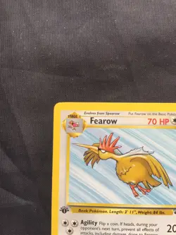 Pokemon Cards: Jungle 1st Edition Uncommon: Fearow 36/64 - Image 2