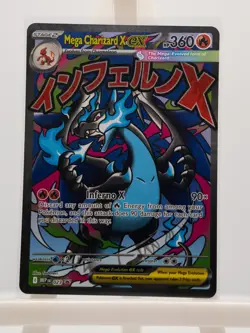 Mega Charizard X ex 023 Holo Promo ME: Mega Evolution Promo Pokemon Near Mint - Image 1