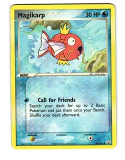 MAGIKARP 65/109 COMMON TEAM ROCKET RETURNS POKEMON LP 2004 - Image 2