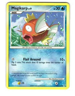 MAGIKARP 110/147 COMMON SUPREME VICTORS POKEMON LP 2009 - Image 2