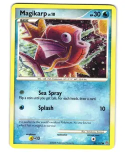 MAGIKARP 65/100 COMMON STORMFRONT POKEMON LP 2008 - Image 2