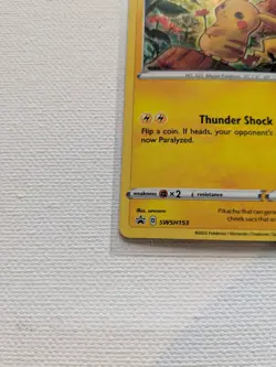 Pikachu - SWSH153 - Holiday Calendar Promo - Holo - English - NM Pokemon TCG - Image 2