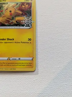 Pikachu - SWSH153 - Holiday Calendar Promo - Holo - English - NM Pokemon TCG - Image 3
