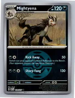 Mightyena (Dusk Ball) 129/217 Uncommon Ascended Heroes Pokemon Near Mint - Image 1