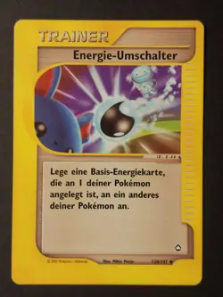 Pokemon Energie-Umschalter 120/147 │Aquapolis 2002│ LP │ Deutsch │Trainer│ - Image 1