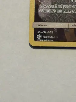 Pokemon Mimikyu TCG Cosmic Eclipse Holo Card 245/236 Secret Rare NM - Image 5