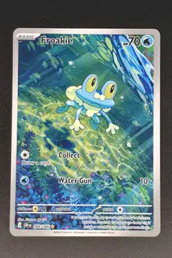 Froakie 088/086 Holo Illustration Rare Chaos Rising Pokemon Holo Near Mint - Image 1