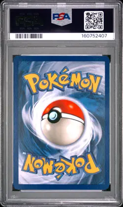 1999 POKEMON JUNGLE PROMO FRUIT ROLL PROMO #56 MEOWTH-GOLD BORDER PSA 8 - Image 2