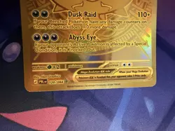 2026 Pokemon Mega Darkrai ex NM Gold Hyper Rare 120/084 Pitch Black English - Image 4