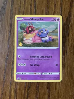 Pokemon TCG Galarian Slowpoke SWSH126 Sword & Shield Promo Holo - Image 1