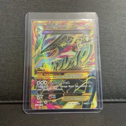 Pokemon M Rayquaza EX MEGA Full Art Holo 98/98 XY Ancient Origins 2015 EN - Image 1