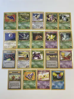 Big Lot Of First Edition Pokemon Cards! - Image 1