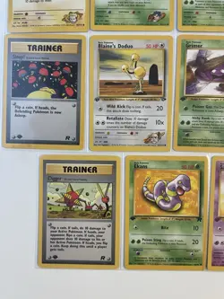 Big Lot Of First Edition Pokemon Cards! - Image 4