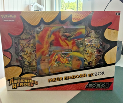 Pokemon: Ascended Heroes Mega Embroar EX Box Sealed - Image 1
