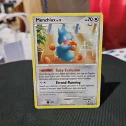Munchlax Pokemon TCG Rising Rivals Non-Holo Common Card #70/111 - Image 1