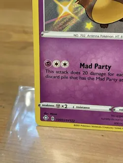 Pokemon TCG Dedenne SV051/SV122 NM Shiny Holo Rare Shinning Fates: Shiny Vault - Image 5