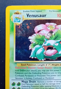 Pokemon Card: Wizards Black Star Promo Holo: Venusaur 13 - Image 3