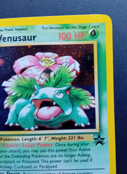 Pokemon Card: Wizards Black Star Promo Holo: Venusaur 13 - Image 4