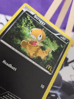 Pokemon TCG Scraggy 010/012 McDonald's 2012 Holo Promo Darkness 60 HP Basic - Image 3