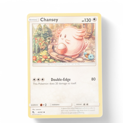 Chansey 46/68 Pokemon Hidden Fates Uncommon NM - Image 1