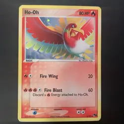 Ho-oh 1/17 Pokemon Pop Series 5 Holo Rare TCG HP. HOLO BLEED - Image 1